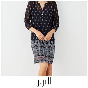 J.Jill Night Sky Shift Dress